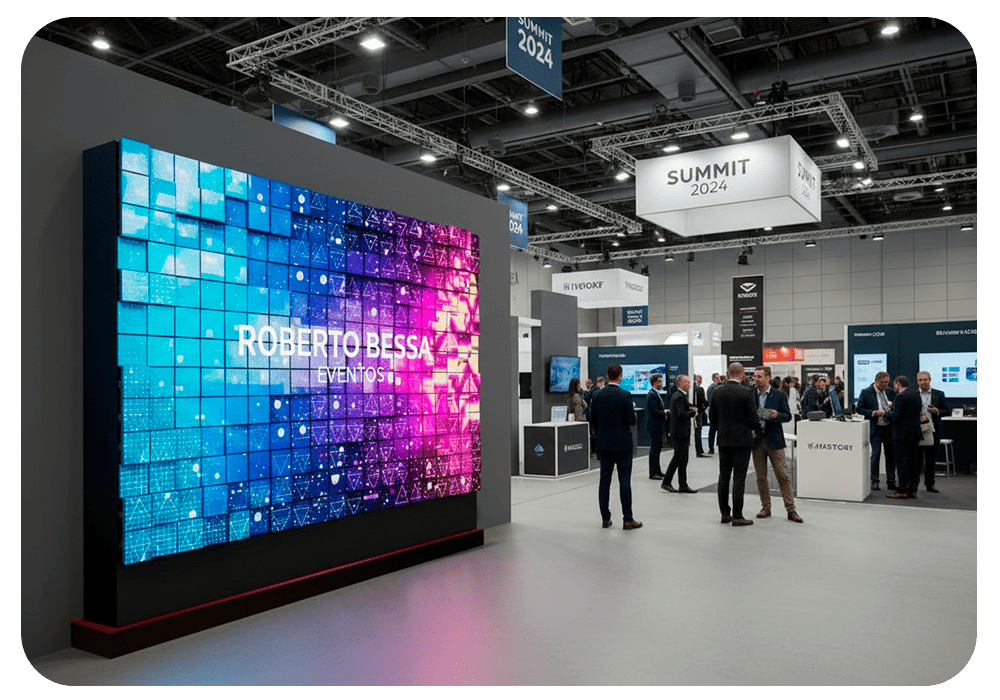 PAINEL DE LED CINETICO ROBERTO BESSA 2