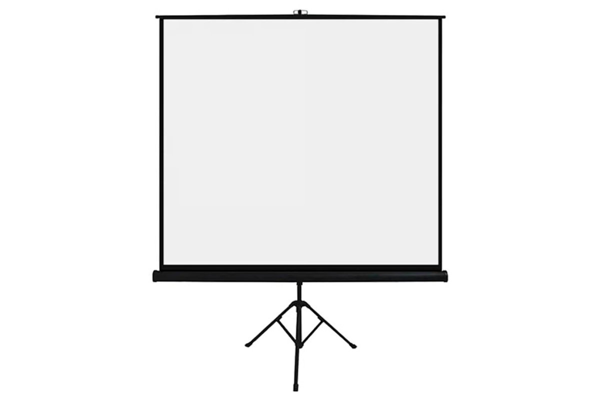 Tela de projeção retrátil