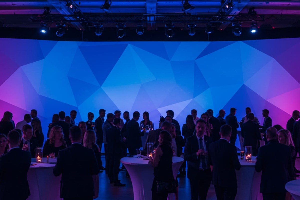 telão de projeção